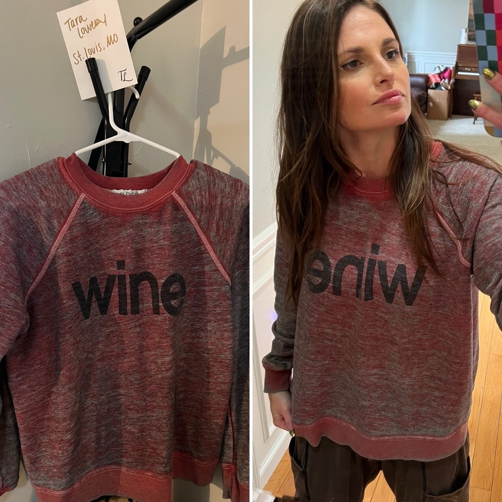 WILDFOX WINE 🍷 sweatshirt